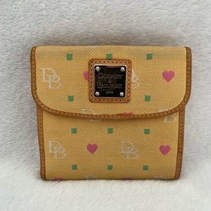 Dooney and Bourke Greta "Hearts" Continental Wallet
